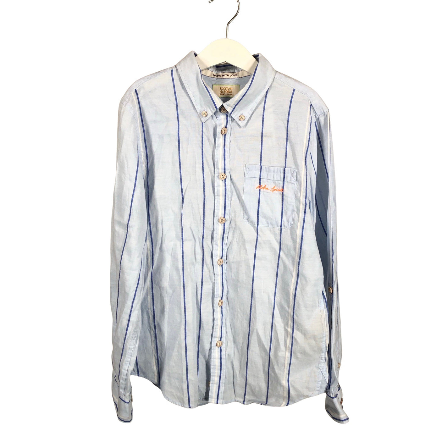 Unisex Scotch&Soda - Triiksärk, suurus 146 - 152 - Helesinine (1)