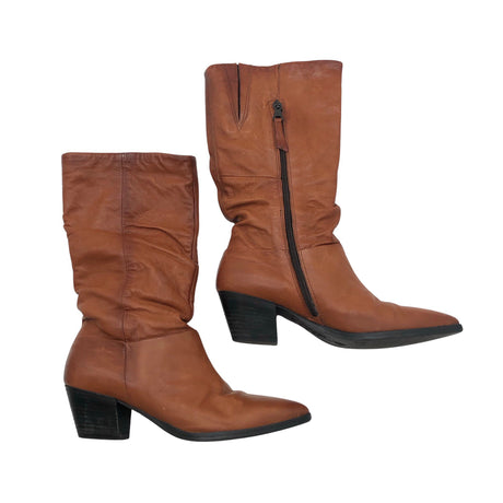 Unisex Mjus - Saapad, suurus 39 - Pruun ()