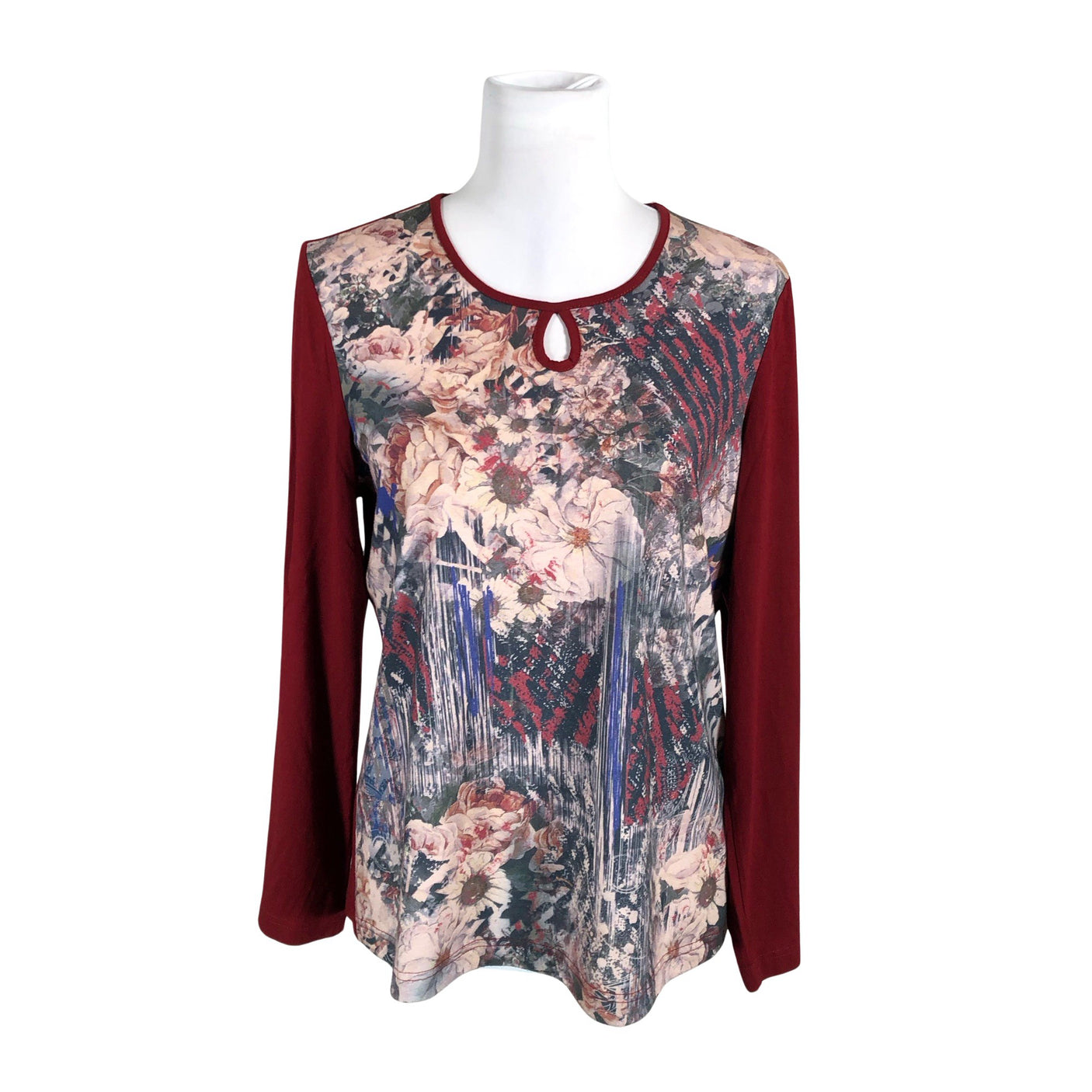 Unisex Atelier Goldner Schnitt - Trikotaažist pluus, suurus 40 - Punane (1)