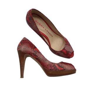 Unisex Sacha London - Lahtise ninaga kontsakingad, suurus 38 - Punane (1)