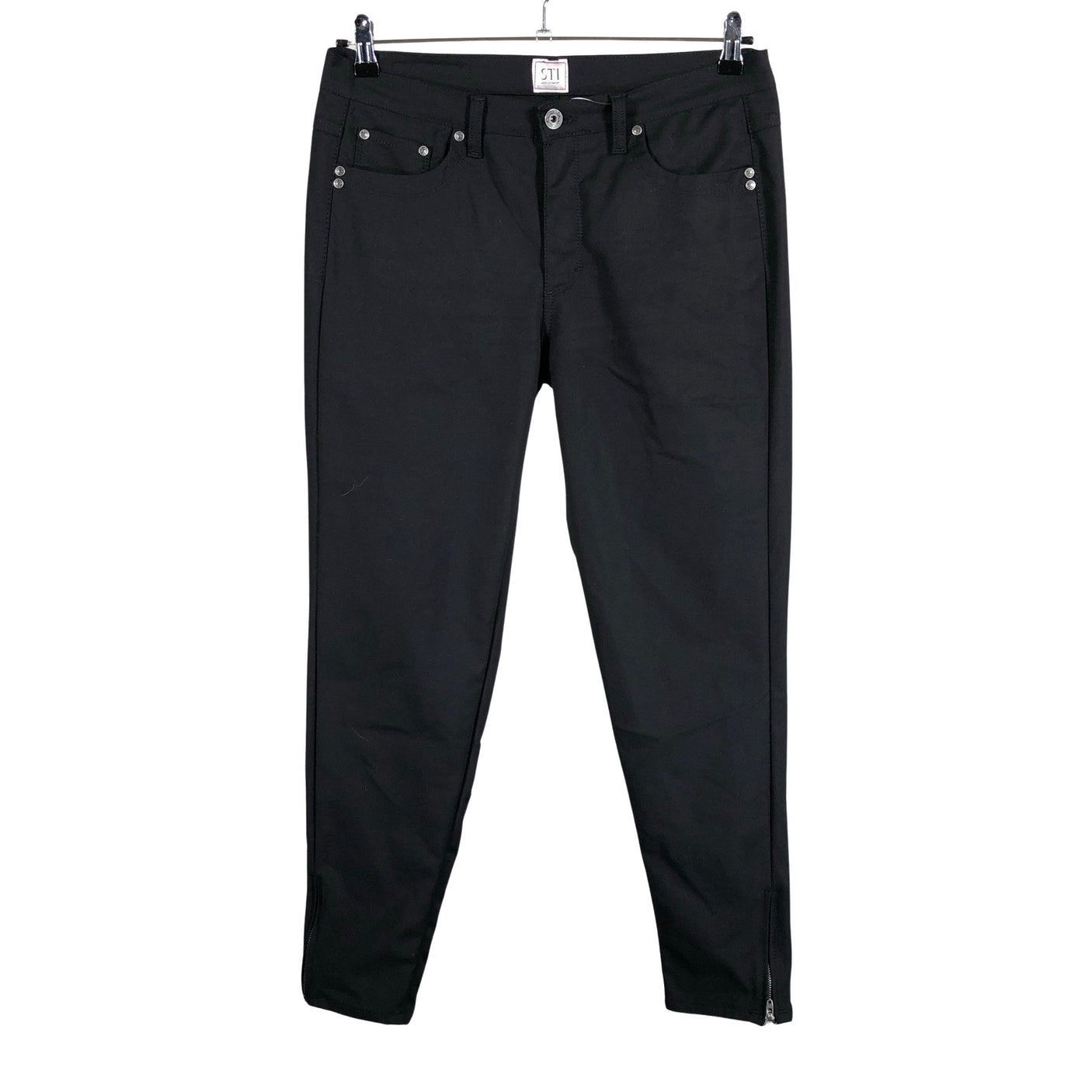 Unisex S.T.I - Mittevenivad püksid, suurus W32 - Must (1)
