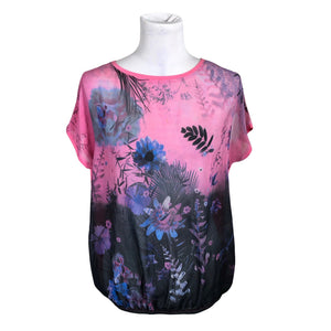 Unisex Soyaconcept - Lühikeste käistega pluus, suurus 36 - Roosa (1)