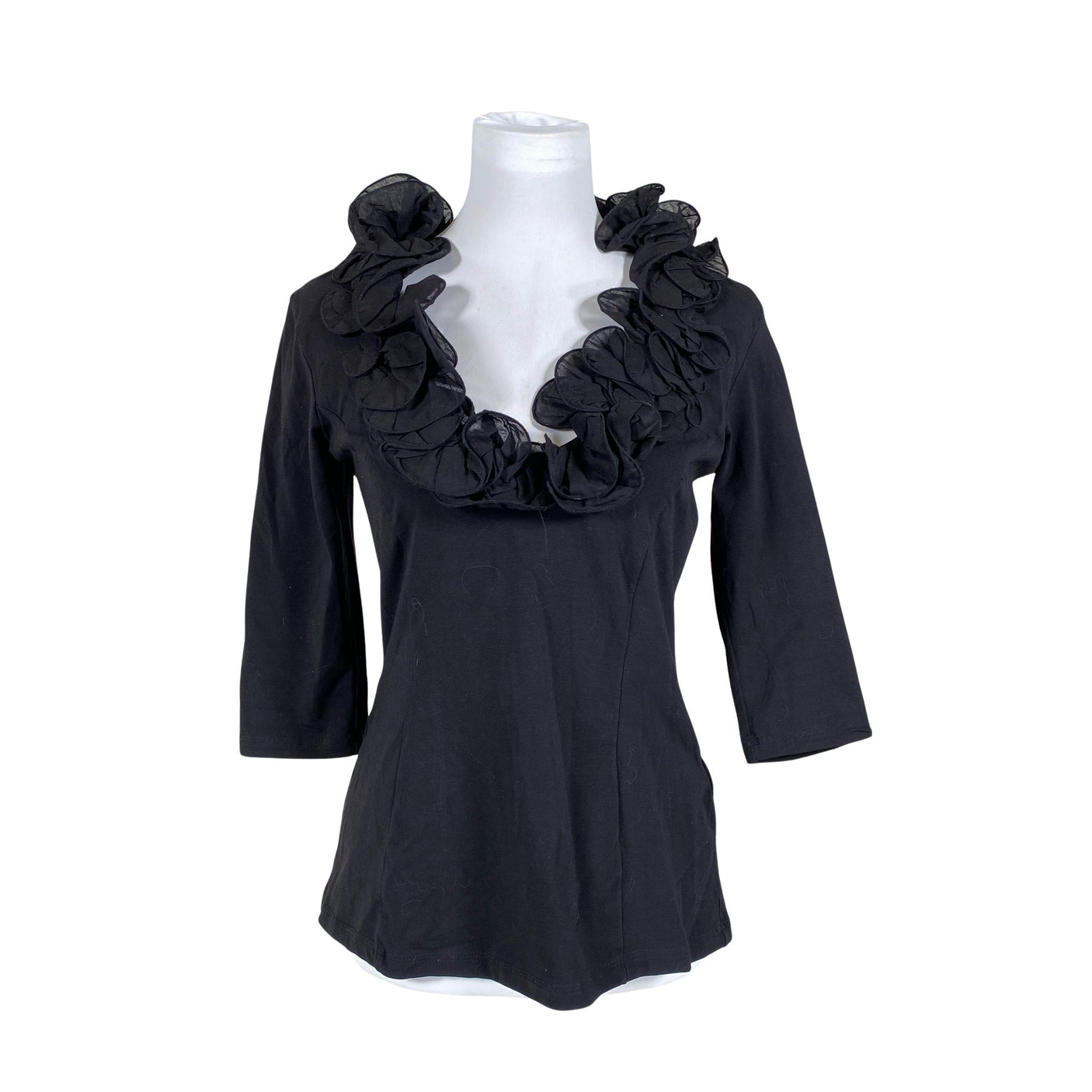 Unisex Diego Reiga - Trikotaažist pluus, suurus 38 - Must (1)