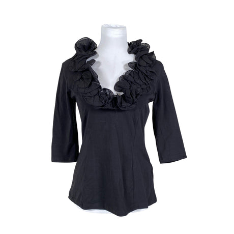 Unisex Diego Reiga - Trikotaažist pluus, suurus 38 - Must ()