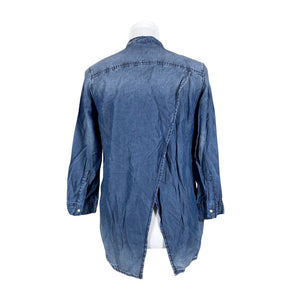 Unisex Sisley - Teksasärk, suurus 36 - Sinine (2)