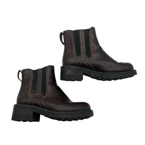 Unisex Vagabond - Poolsaapad, suurus 36 - Pruun (1)