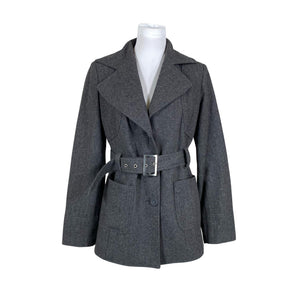 Unisex b.Young - Villane mantel, suurus 38 - Hall (1)