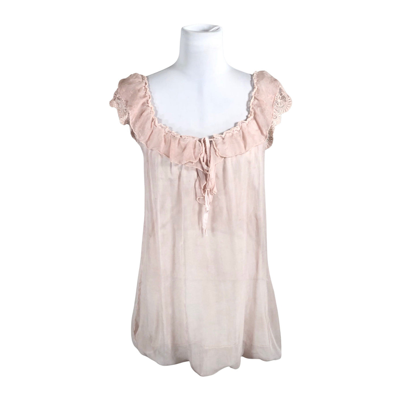 Unisex Ambika - Õhuke tuunika, suurus 36 - Heleroosa (1)