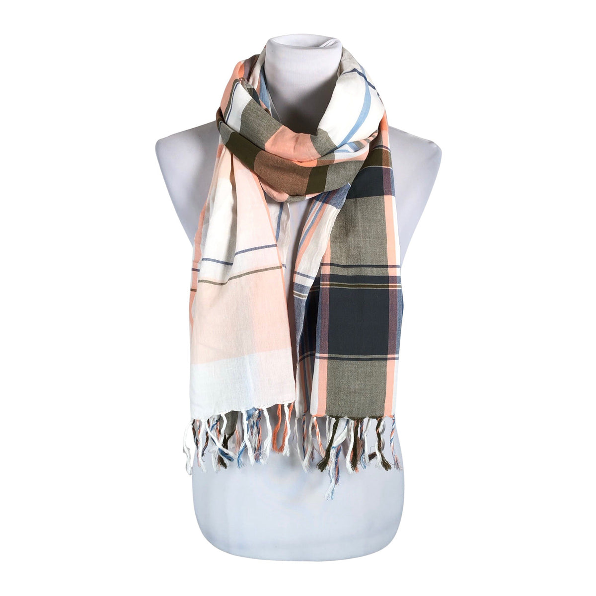 Unisex Gant - Õhuke sall, suurus Midi - Heleroosa (1)
