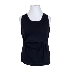 Unisex Boob - Trikotaažist topp, suurus 42 - Must (1)