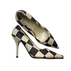 Unisex Ideal Shoes - Kontsakingad, suurus 37 - Must (1)