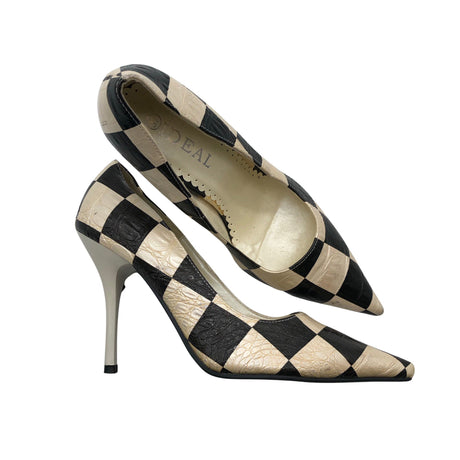 Unisex Ideal Shoes - Kontsakingad, suurus 37 - Must ()
