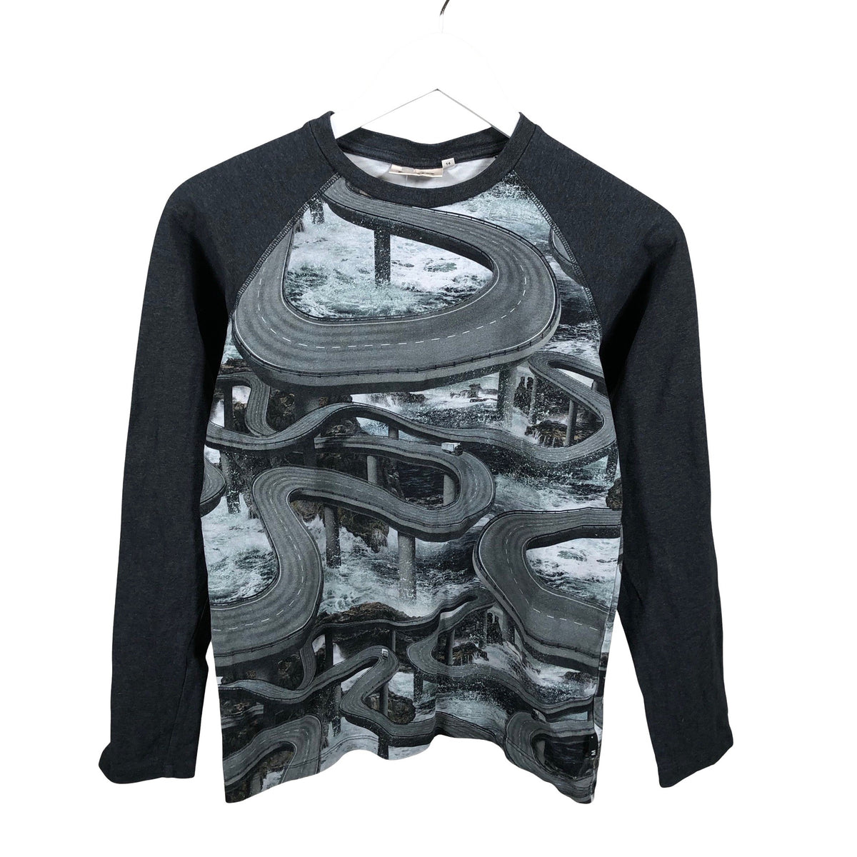 Unisex Molo Kids - Trikotaažist pluus, suurus 158 - 164 - Hall (1)