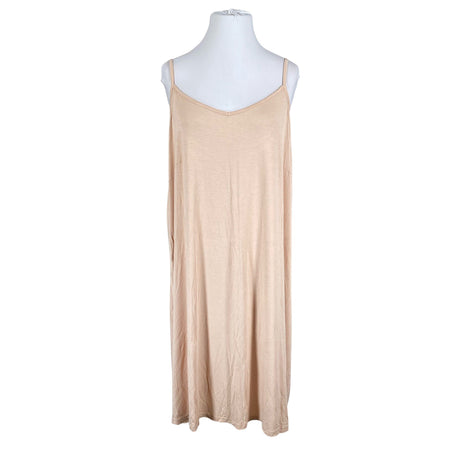 Unisex Zizzi - Trikotaažist kleit, suurus 58 - Beige ()