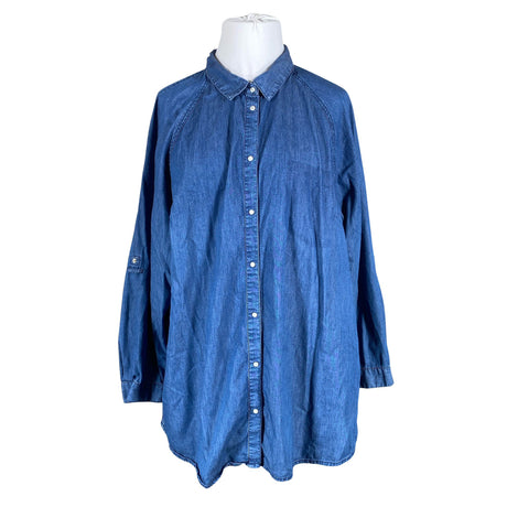 Unisex Lindex - Teksatuunika, suurus 52 - Sinine ()