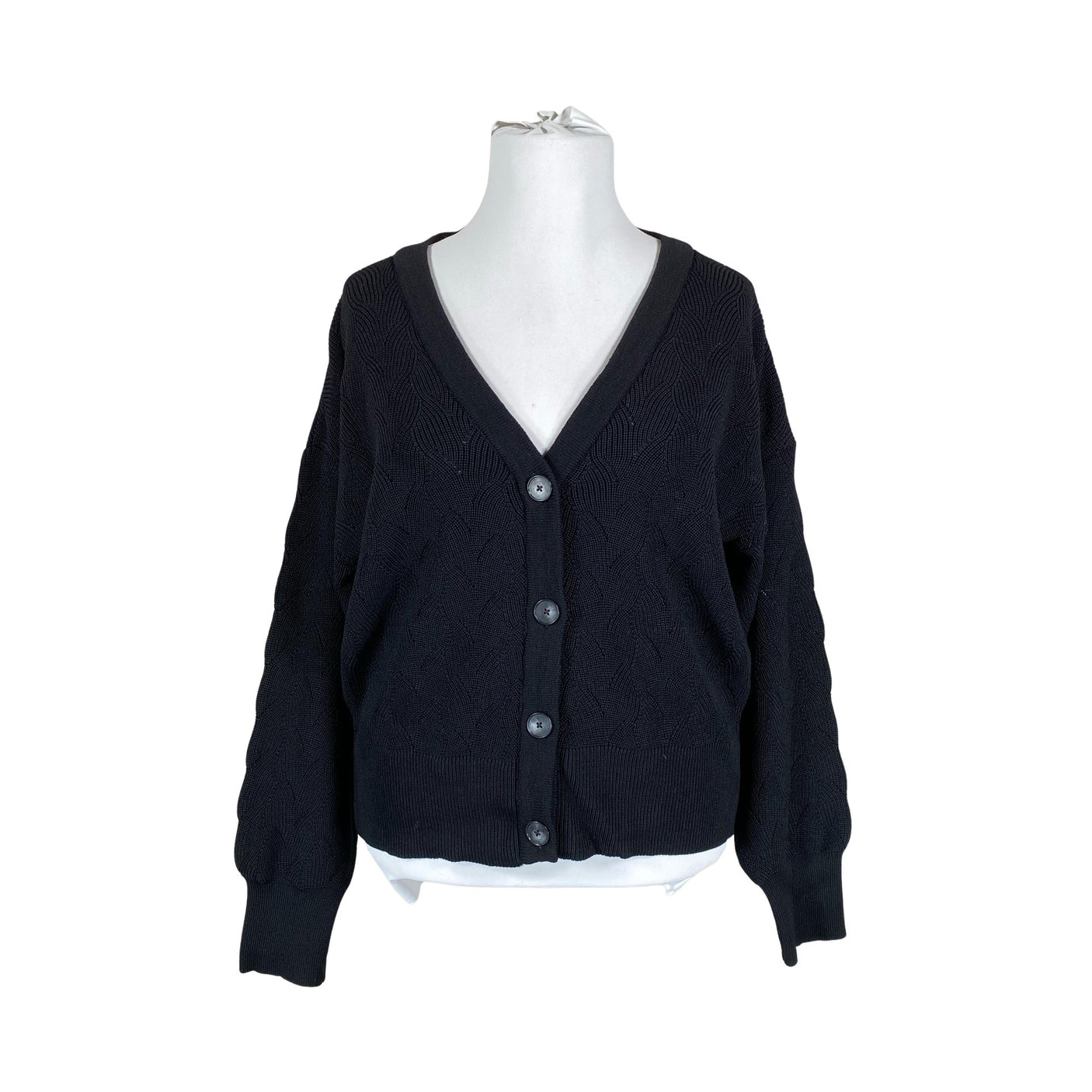 Unisex NOSH - Kardigan, suurus 42 - Must (1)