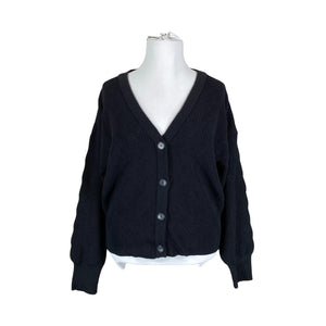 Unisex NOSH - Kardigan, suurus 42 - Must (1)