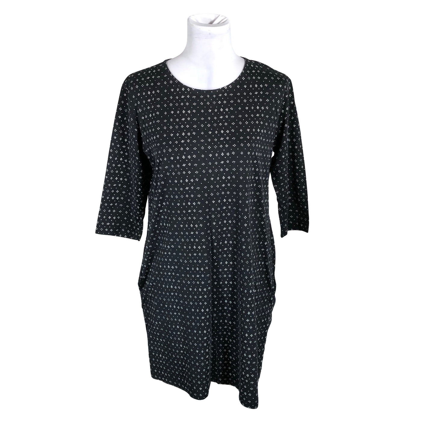 Unisex Marimekko - Trikotaažist kleit, suurus 40 - Must (1)
