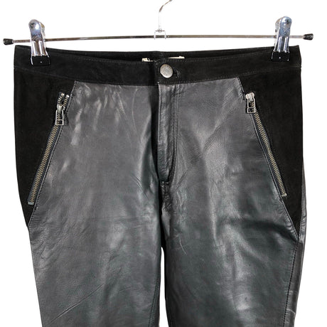 Unisex Selected - Nahkpüksid, suurus 38 - Must (2)