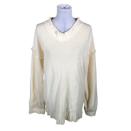 Unisex Arket - Kootud tuunika, suurus 36 - Looduslik valge ()