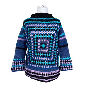 Unisex Handmade - Kampsun, suurus 42 - Must (1)