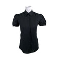 Unisex Just Cavalli - Lühikeste käistega pluus, suurus 36 - Must ()