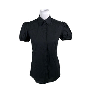Unisex Just Cavalli - Lühikeste käistega pluus, suurus 36 - Must (1)