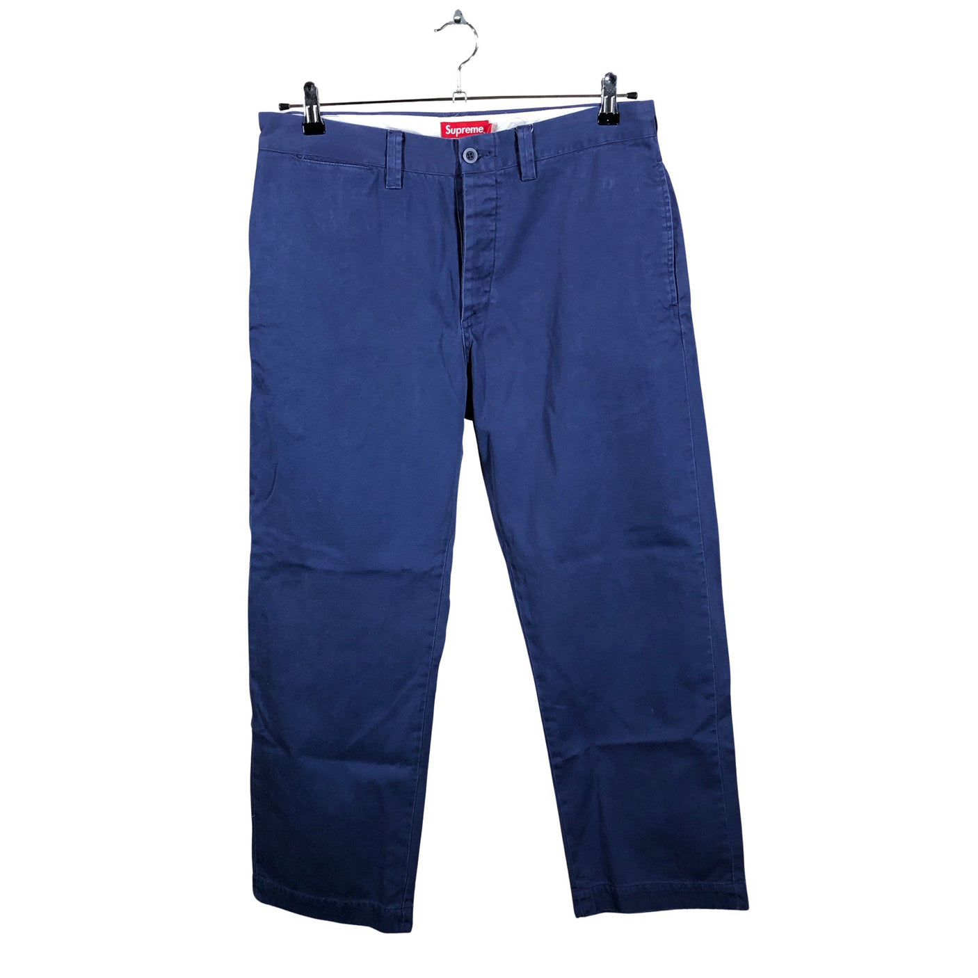 Unisex Supreme - Chino-püksid, suurus W32 - Sinine (1)