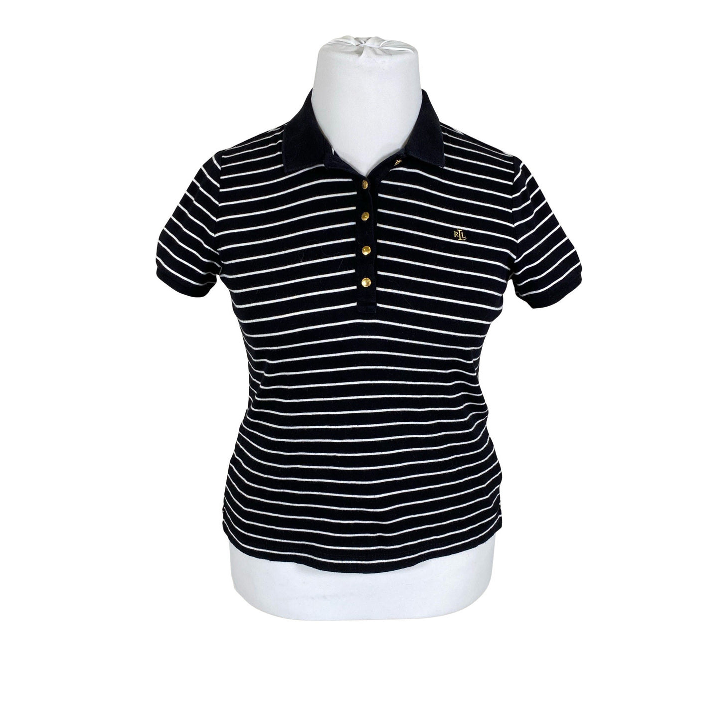 Unisex Lauren Ralph Lauren - T-särk, suurus 38 - Must (1)
