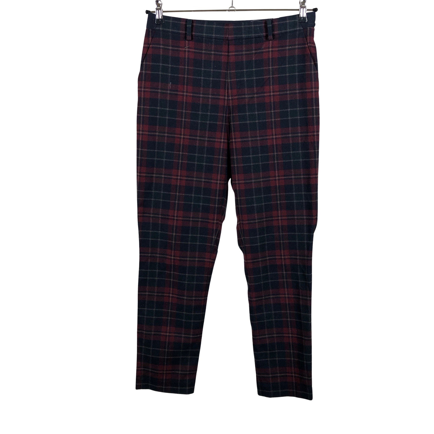 Unisex Uniqlo - Mittevenivad püksid, suurus 38 - Veinipunane (1)