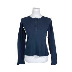 Unisex Brandy Melville - Trikotaažist pluus, suurus 36 - Sinine (1)