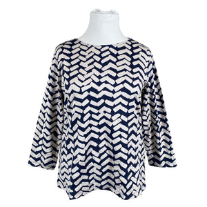 Unisex Marimekko - Trikotaažist pluus, suurus 44 - Sinine (1)