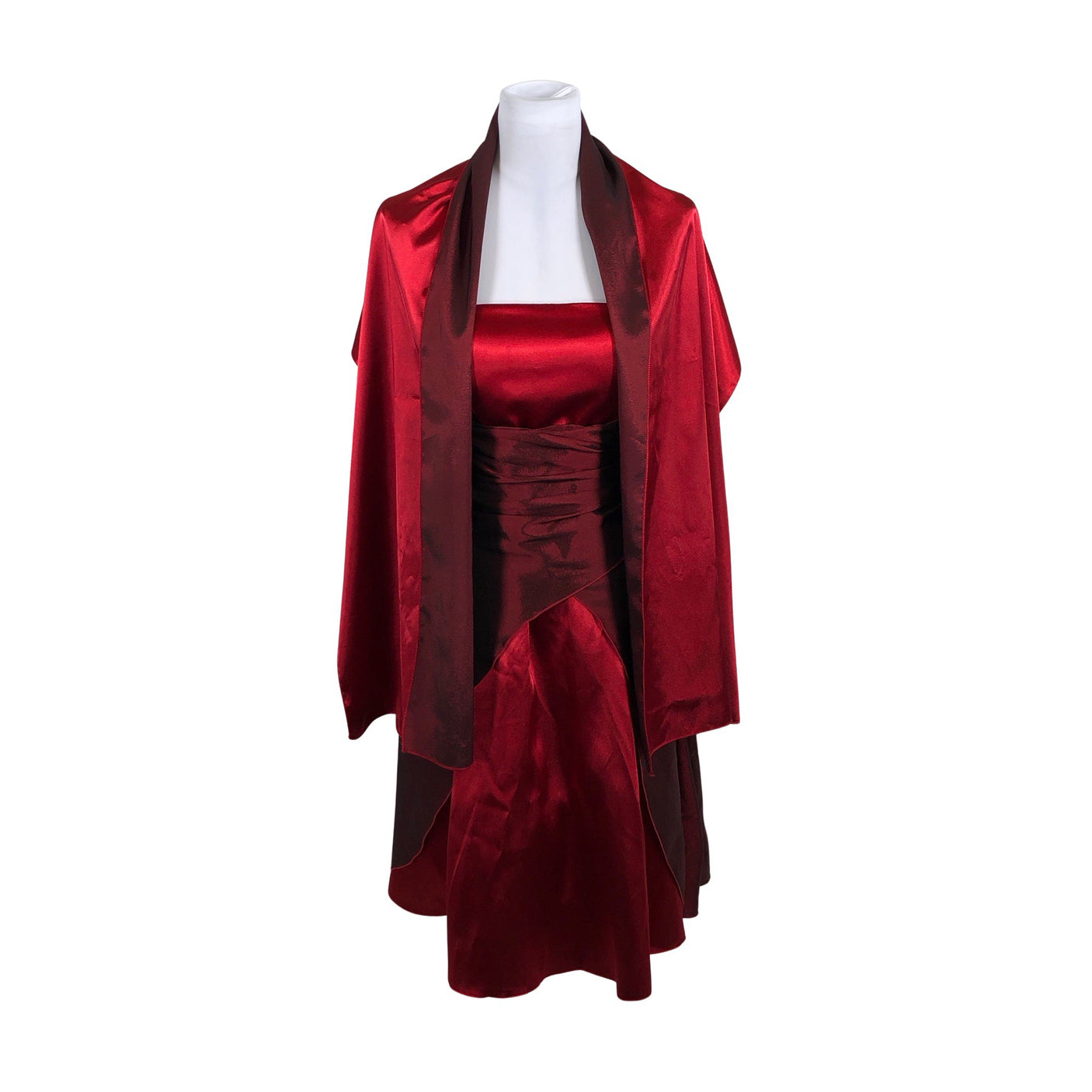 Unisex Yves Calin - Pidulik kleit, suurus 38 - Punane (1)
