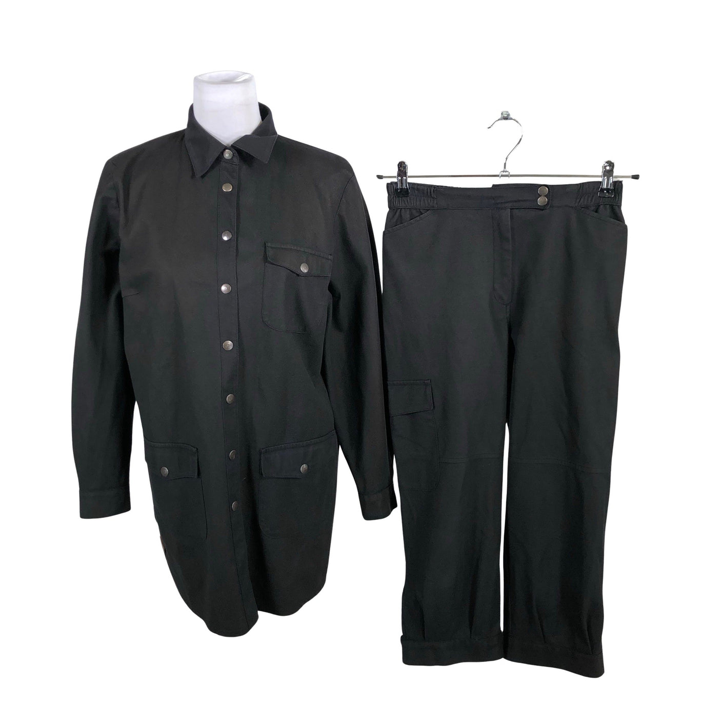 Unisex LauRie - Mitteveniv tuunika, suurus 40 - Must (1)