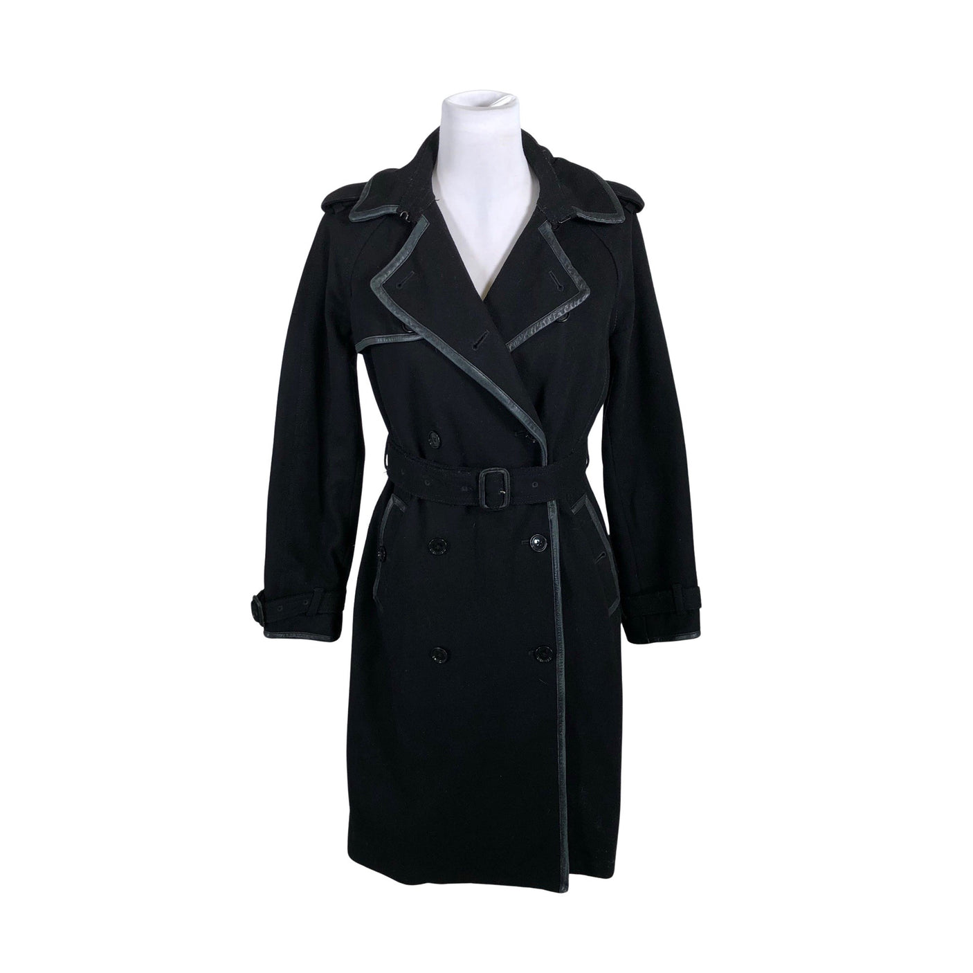 Unisex J.Lindeberg - Villane mantel, suurus 36 - Must (1)