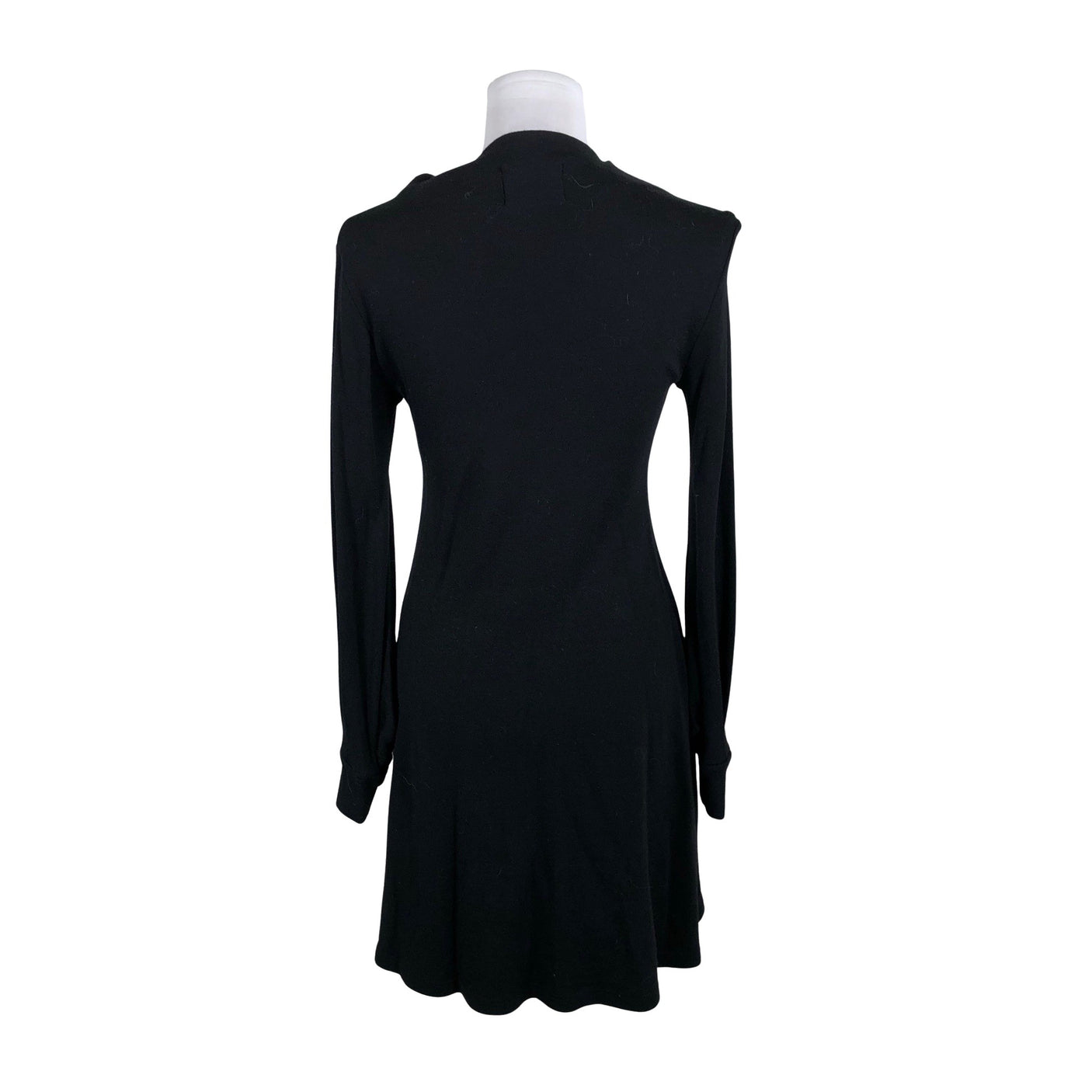 Unisex Nouki - Trikotaažist kleit, suurus 36 - Must (2)