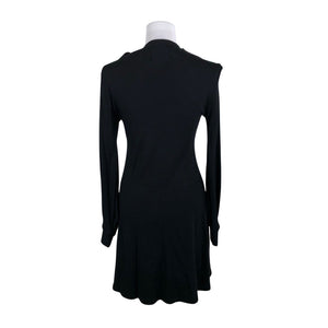 Unisex Nouki - Trikotaažist kleit, suurus 36 - Must (2)