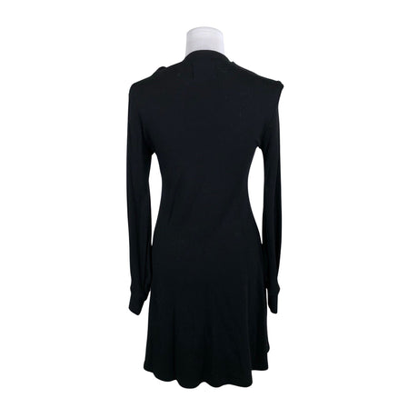 Unisex Nouki - Trikotaažist kleit, suurus 36 - Must (2)