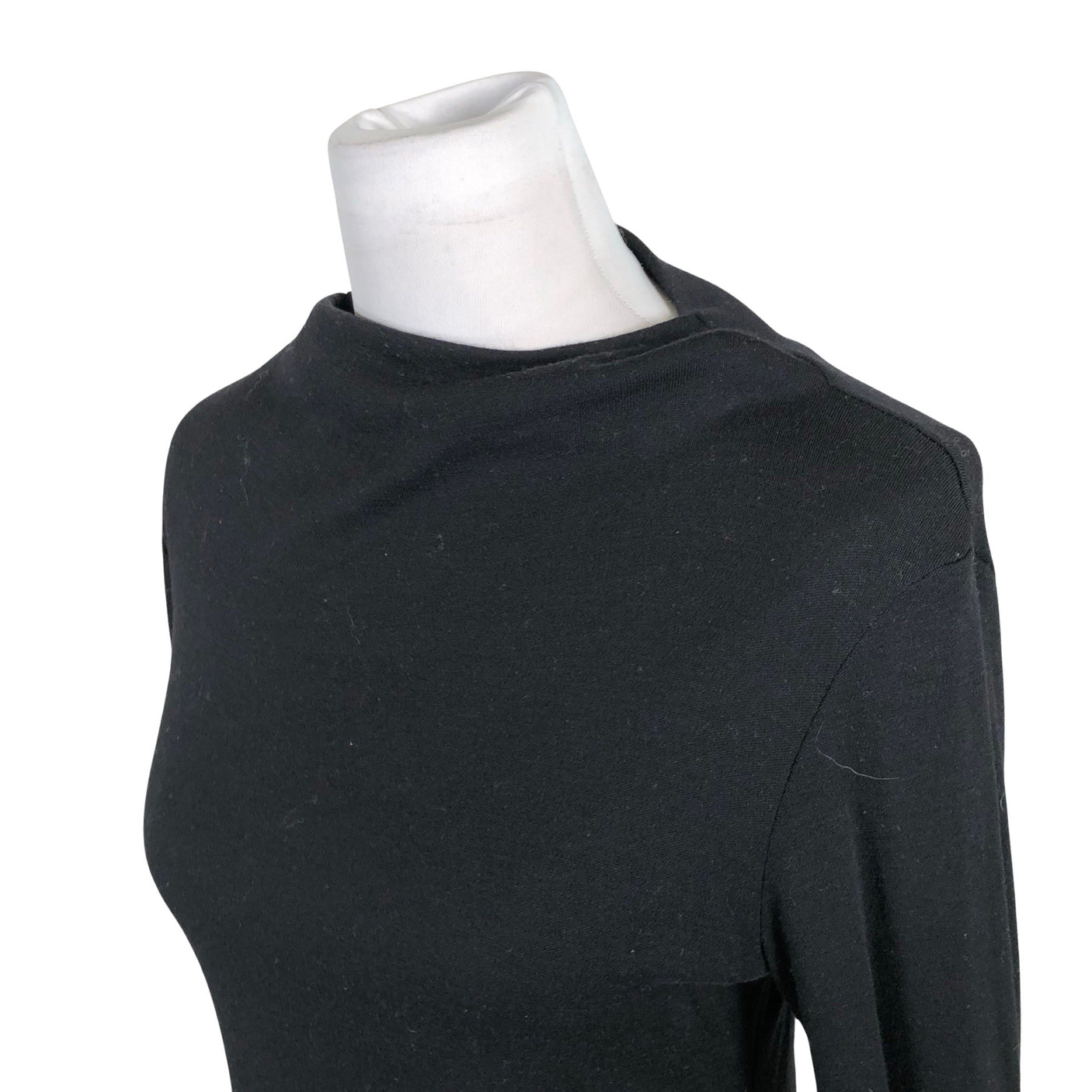 Unisex Nouki - Trikotaažist kleit, suurus 36 - Must (3)
