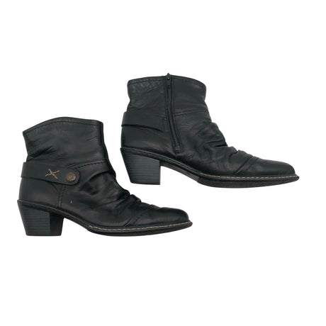 Unisex Rieker - Poolsaapad, suurus 39 - Must ()