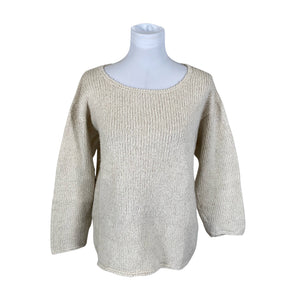 Unisex Handmade - Kampsun, suurus 40 - Looduslik valge (1)