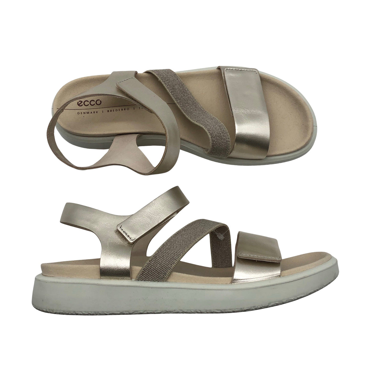 Unisex Ecco - Rihmikud, suurus 39 - Kuld (1)