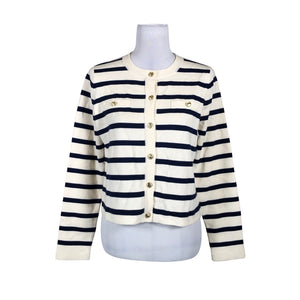 Unisex Lilysilk - Kardigan, suurus 38 - Looduslik valge (1)