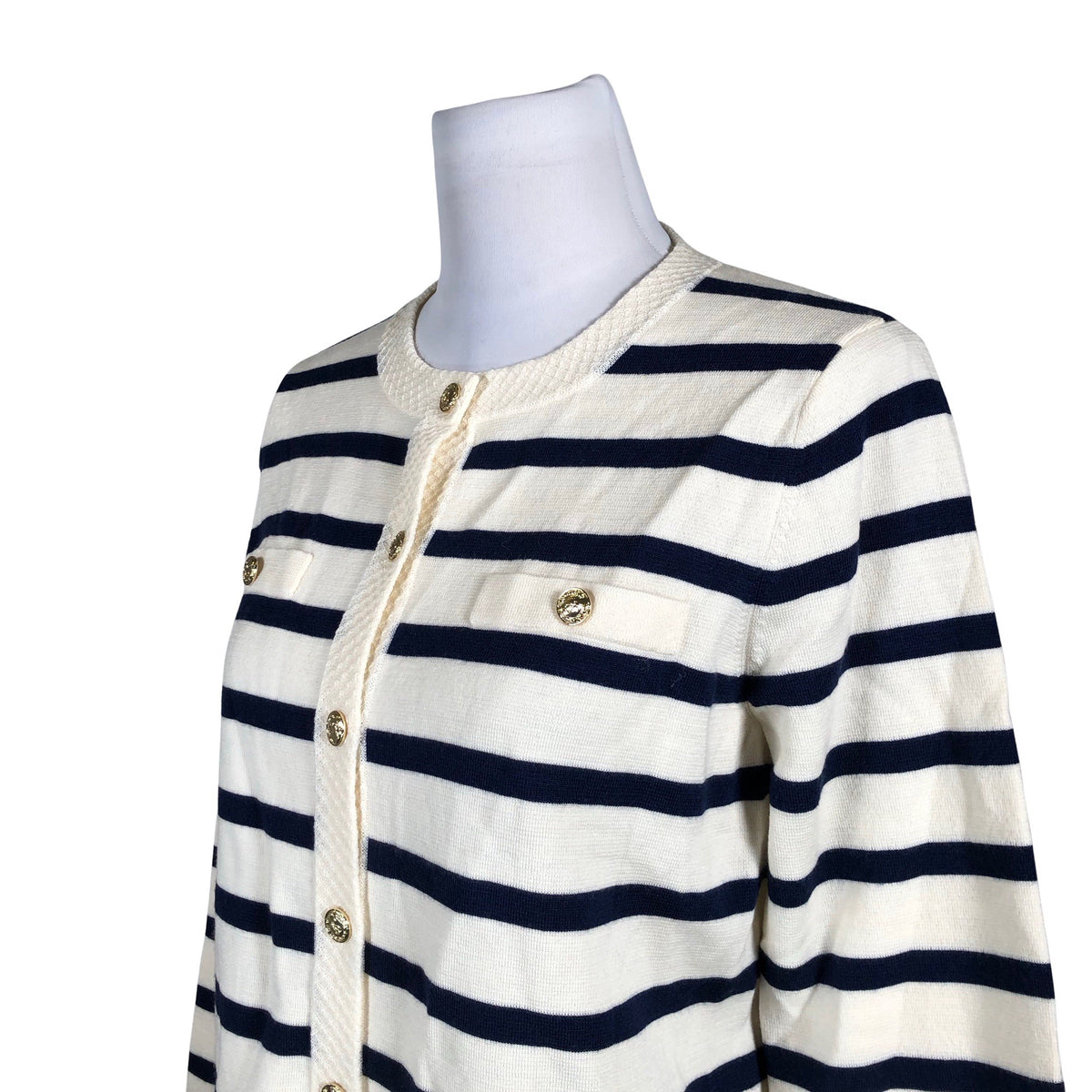 Unisex Lilysilk - Kardigan, suurus 38 - Looduslik valge (3)