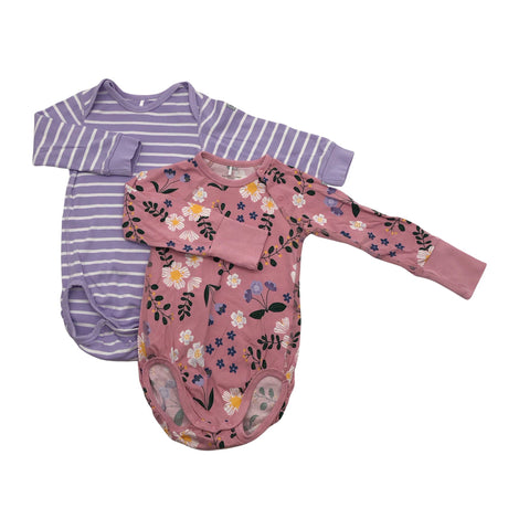 Unisex Polarn O. Pyret - Bodi, suurus 74 - 80 - Lilla ()