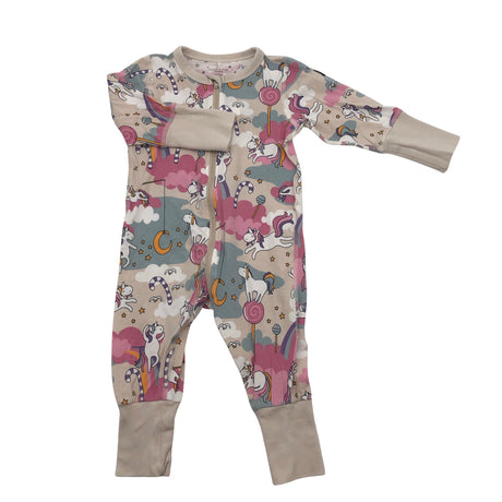 Unisex Polarn O. Pyret - Ööpesu, suurus 62 - 68 - Beige ()