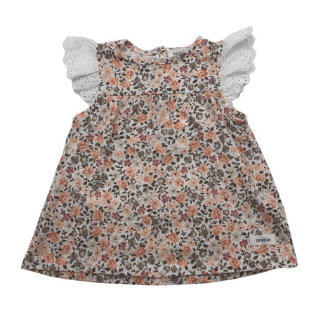 Unisex Newbie - Trikotaažist kleit, suurus 80 - 86 - Valge ()
