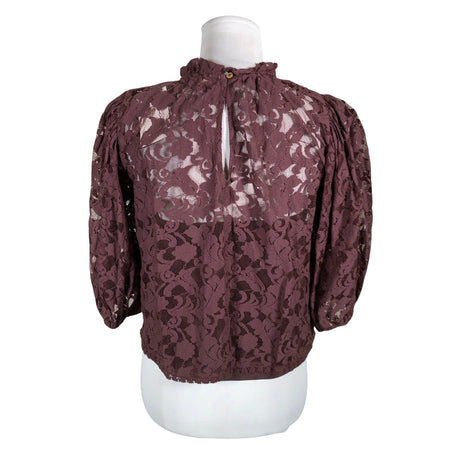 Unisex Newbie - Pidulik pluus, suurus 36 - Veinipunane (2)