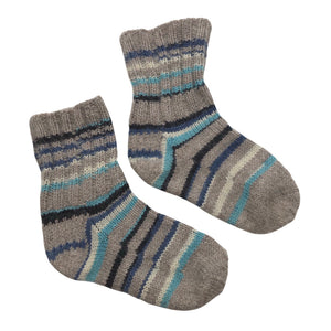 Unisex Handmade - Villased sokid, suurus 35 - Hall (1)