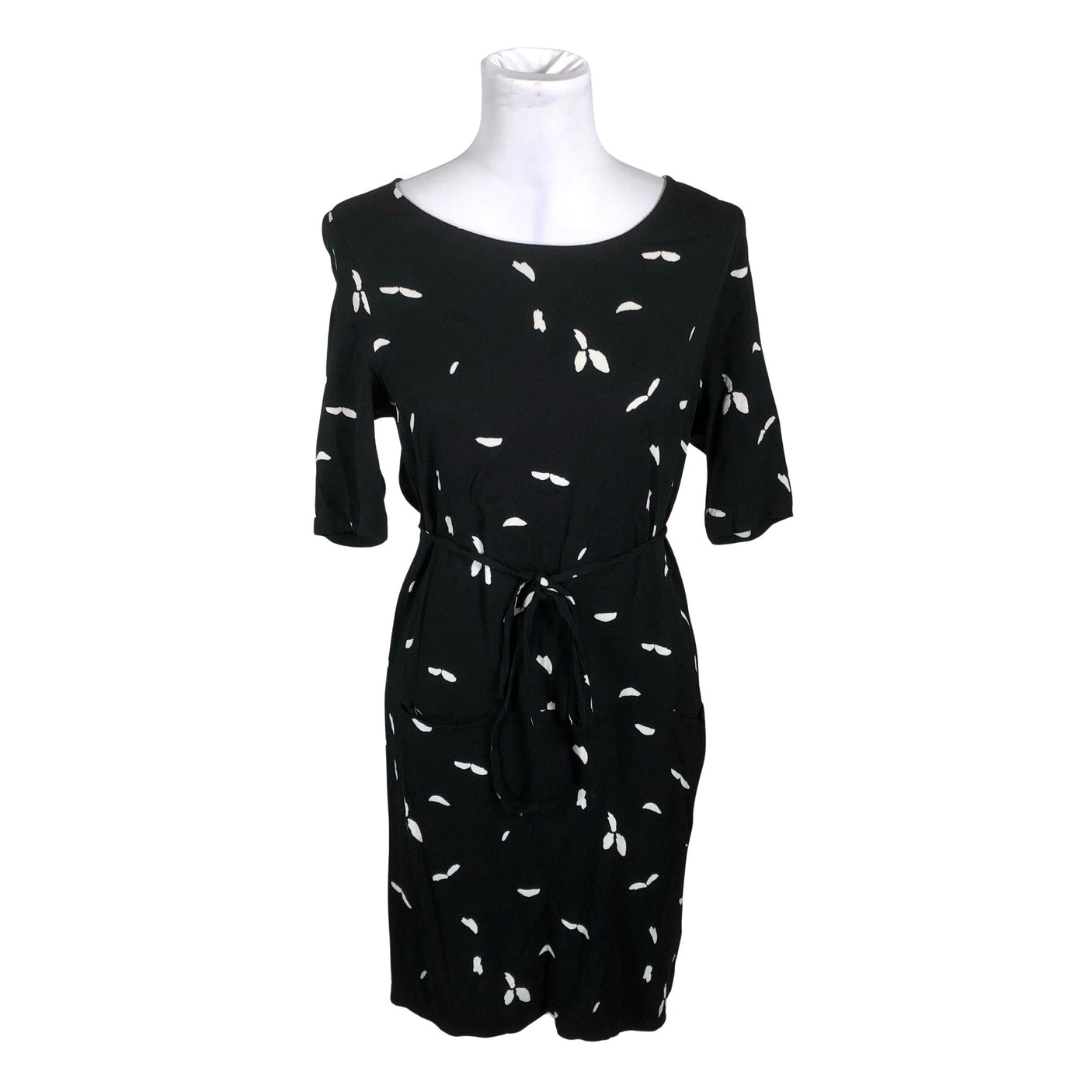 Unisex Selected - Mitteveniv kleit, suurus 40 - Must (1)